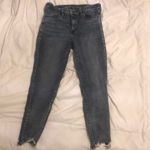 Size 12, American eagle, dark wash jeans